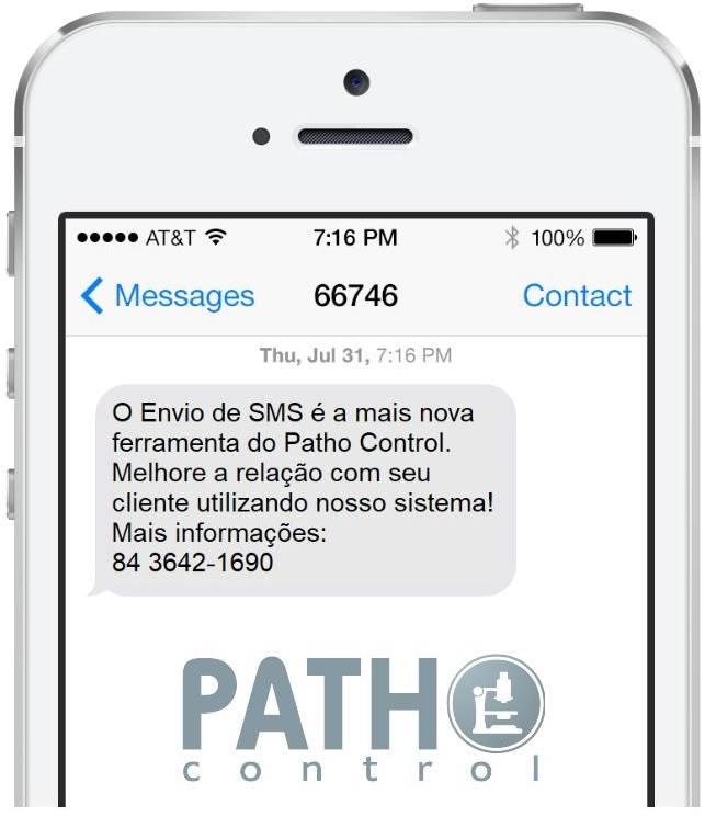 Envie SMS automático