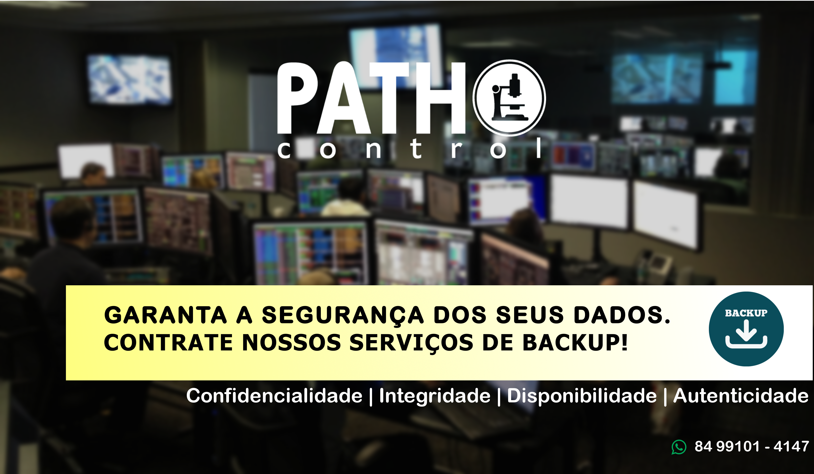 GARANTA SEU BACKUP MAIS SEGURO!